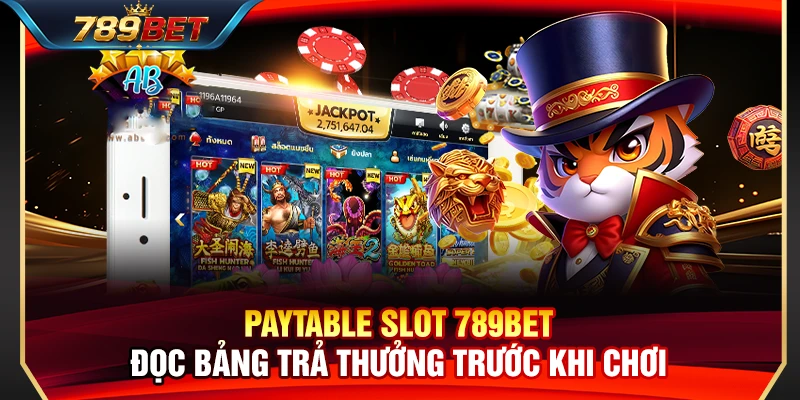 Paytable Slot 789BET – Đọc Bảng Trả Thưởng Trước Khi Chơi