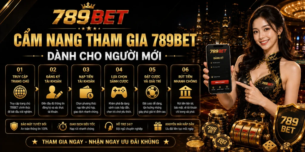 Cẩm nang tham gia 789BET dành cho người mới 