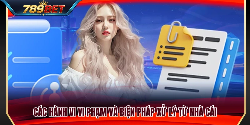 Điều Khoản & Điều Kiện 789BET 3 Những hành vi bị nghiêm cấm cùng hình thức xử lý