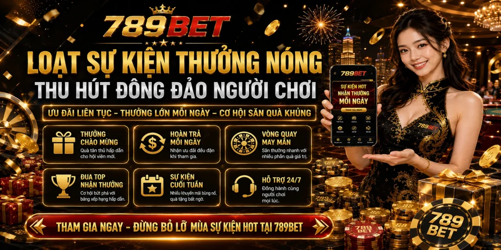 Loạt sự kiện thưởng nóng thu hút đông đảo người chơi 