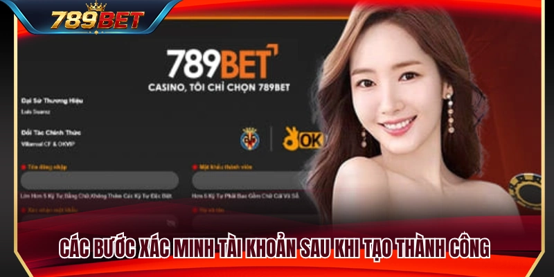 Tạo Tài Khoản 789BET 3 Cách thực hiện xác thực tài khoản sau khi đăng ký